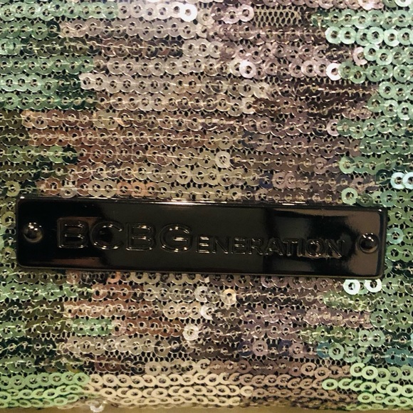NWT BCBG Holiday Sequins Clutch - Picture 5 of 16